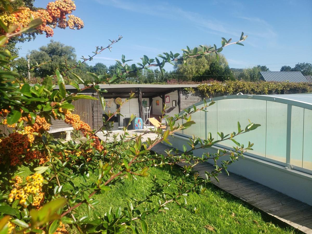 Les 2 Chaumieres Avec Piscine Ferienhaus Epinay